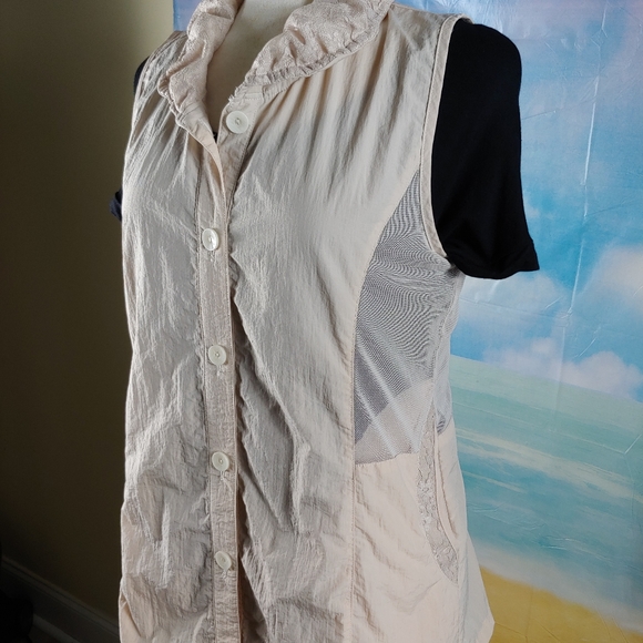 Mimosalip nylon & lace vest - Picture 8 of 10